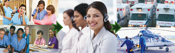 Land-Air Medical Transport